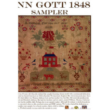 Ann Gott 1848 Sampler