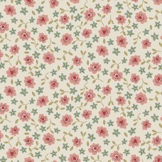 Tossed Posies - HG2897-44 Cream FQ