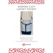 Sashiko Lucy Locket Pocket - Pattern