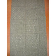 Sashiko Panel - Taupe