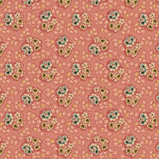 Oak Alley - Floral Sprigs Red FQ