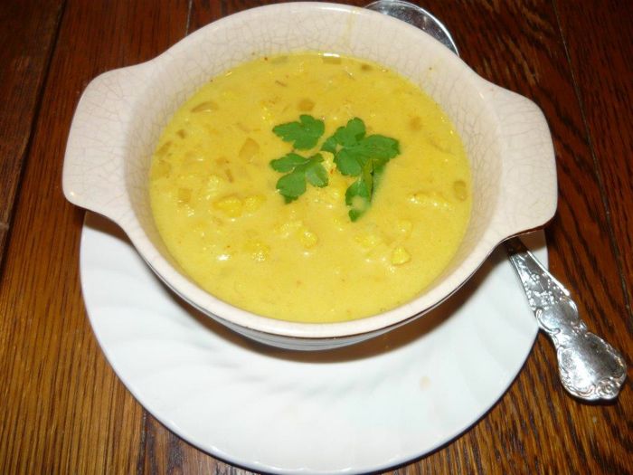 Curried Cauliflower Soup